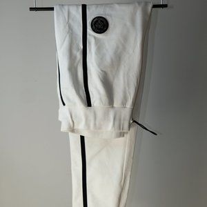 PHILIPP PLEIN WHITE JOGGING TROUSERS